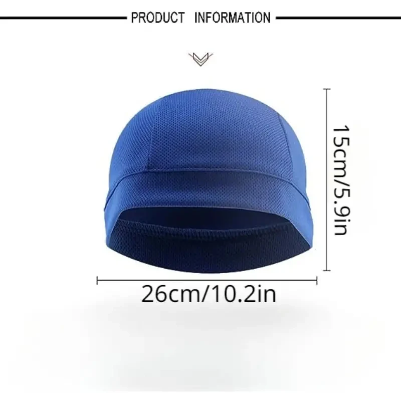 1/3szt Kask motocyklowy Czapka wewnętrzna Szybkoschnąca Oddychająca Czapka Wyścigowa Pod Kask Czapka Motocross Motor Helmet Hat