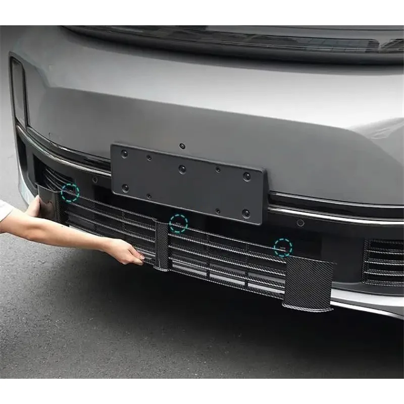 

For Ideal car L7 L8 L9 front bumper insect proof mesh grille air inlet body modification accessories