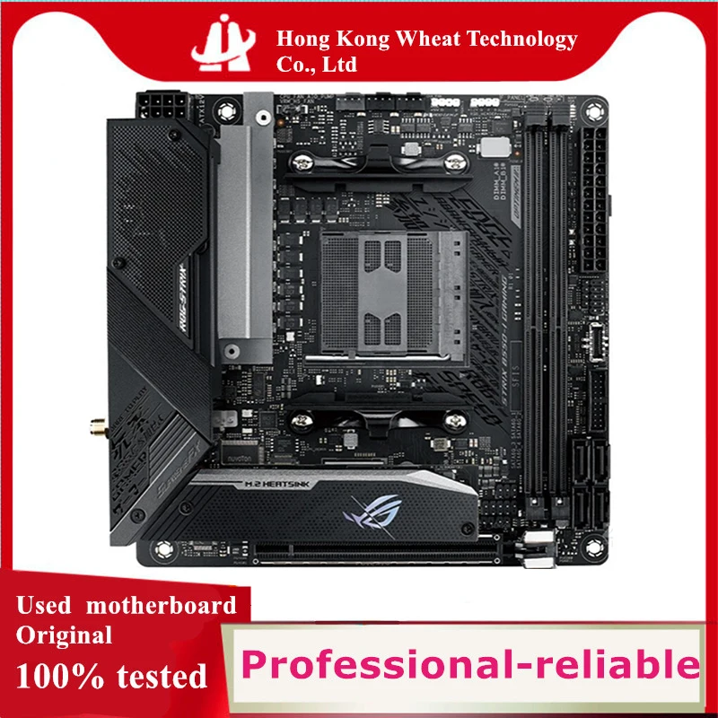 For AMD ROG STRIX B550-I GAMING B550i MINI ITX motherboard Used original Socket AM4 B550 DDR4 128GB M.2 NVME Desktop Mainboard