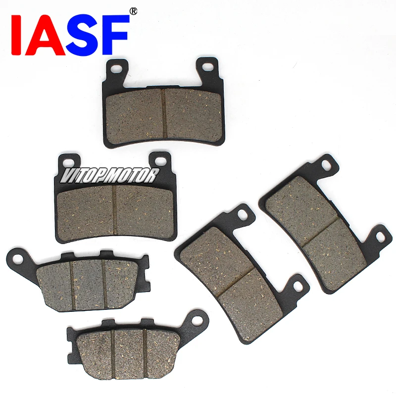 

Fit for HONDA CBR600F4 Super Sport 1999-2006 CBR600F4i 2001-2006 RVT1000R RC51 2000-2006 CBR600 Motorcycle Front Rear Brake Pads