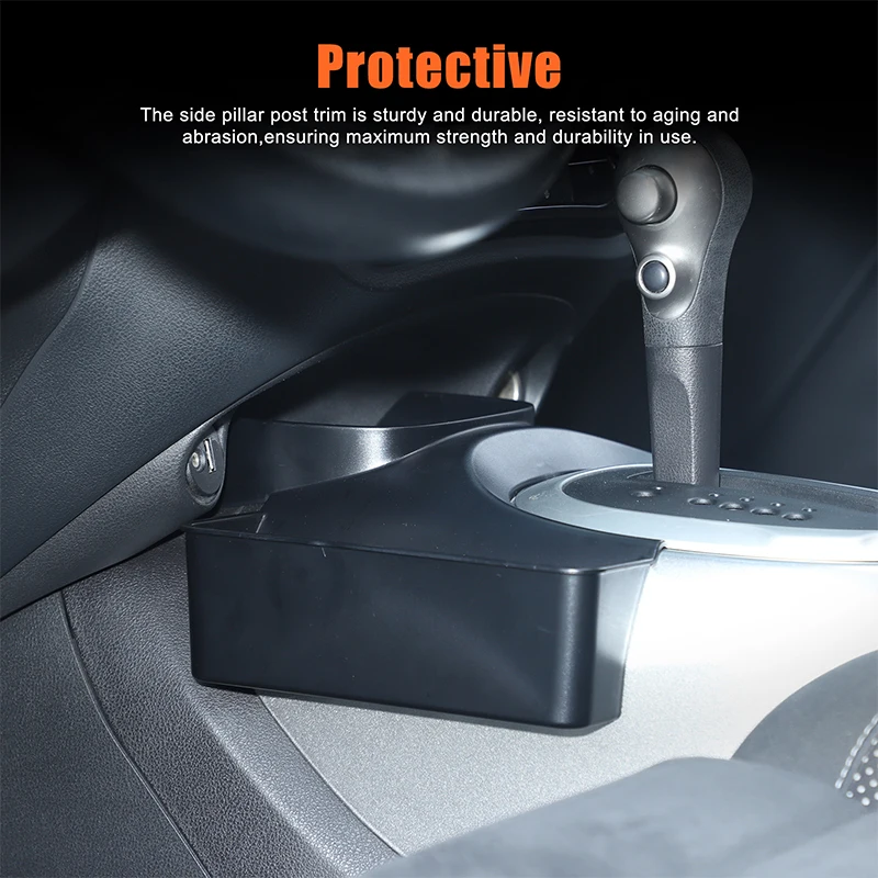 For 2011-2019 Nissan JUKE Infiniti ESQ ABS Car Gear Shift Side Storage Box Tray Holder Side Organizer Tray Interior Accessories image 4