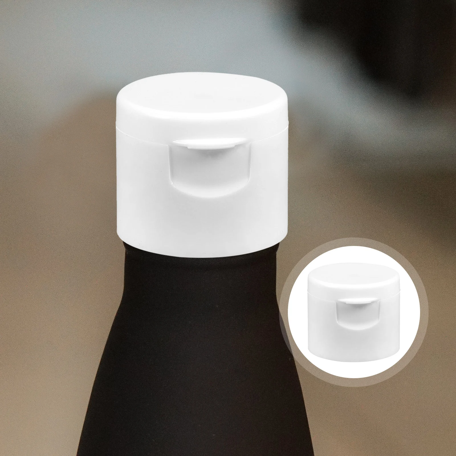 

30 Pcs Bottle Sports Cap Water Bottles Replacement Spouts White Plastic Covers