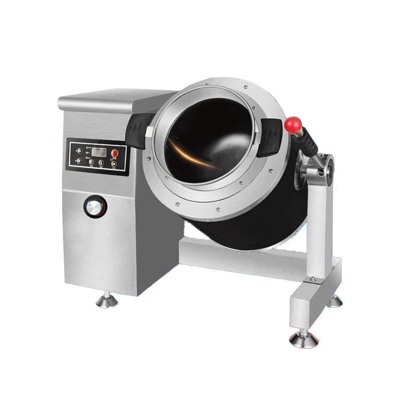 Commercial Electric Stir-Frying Drum Cooking Machine Automatic Multi Cooker Wok Intelligent Robot Cooking Machine