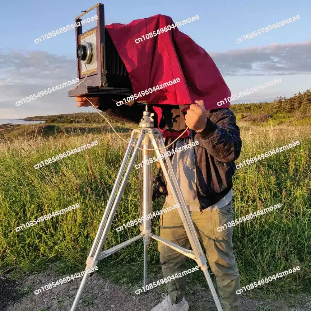 

Маленькая 4x5 5x7 8x10 широкоформатная камера с фокусировочной короной, ткань, серебристый, красный, черный капюшон, дышащая пленка, коробка