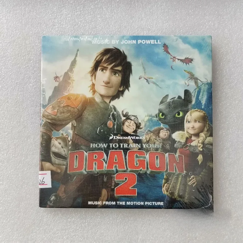

How to Train Your Dragon Pop Music CD Album Walkman Car Record Gift Box Party Music Collectible Car Stereo Gift For Music Lovers