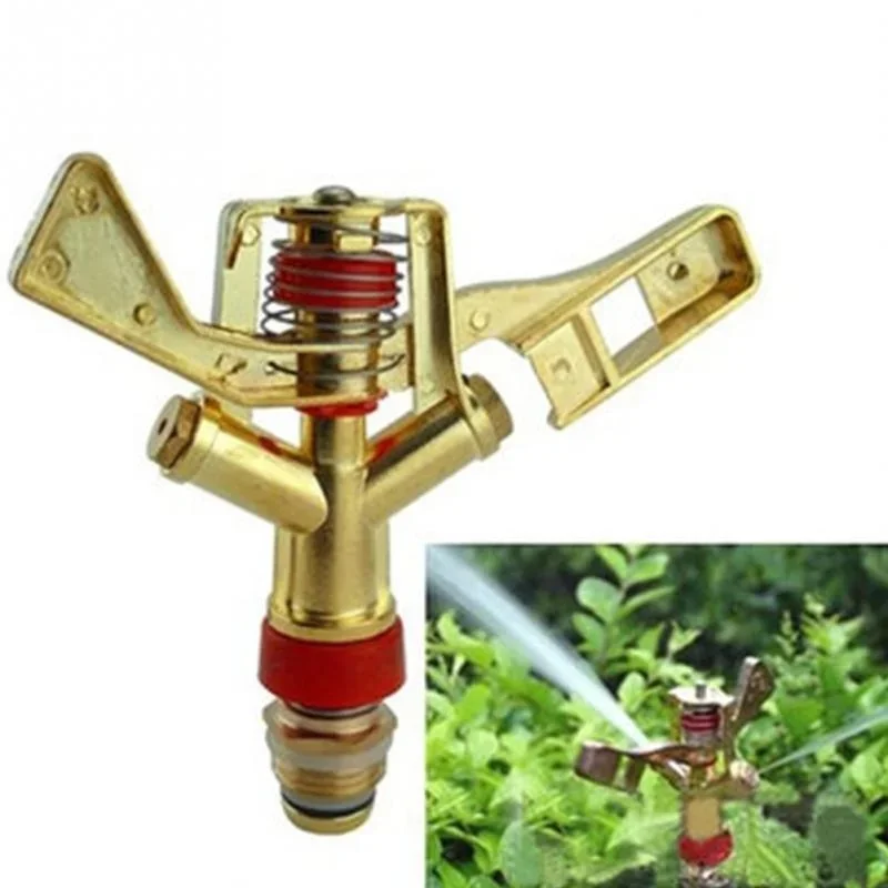 2026 1/2 Inch Double Zinc Alloy Connector 360 Degree Rotate Swing Arm Water Sprayer Garden Spray Nozzle Spray