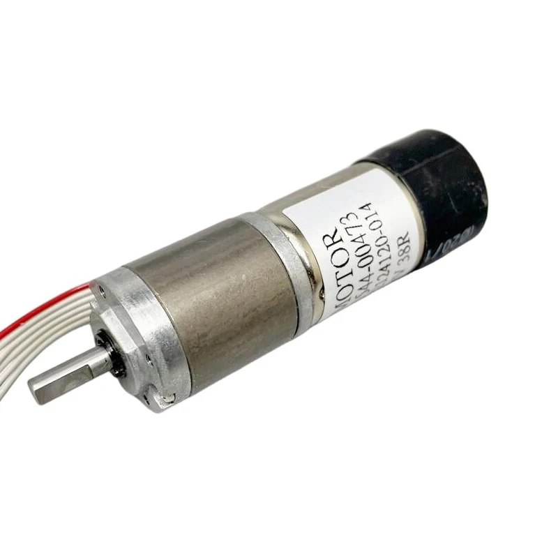 6V-24V DC 4-Stage Planetary Gear Motor with Hall Encoder 38RPM 1:324 High Torque Speed Measuring Gear Motor