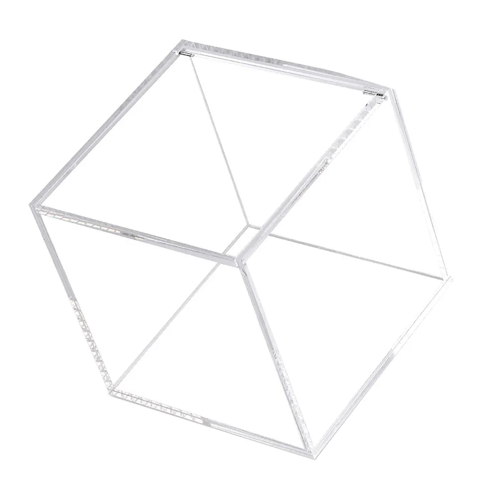 

1Pcs Transparent Storage Box Premium Acrylic Dustproof Container for Jewelry Makeup Accessories Office Desk Home Organization