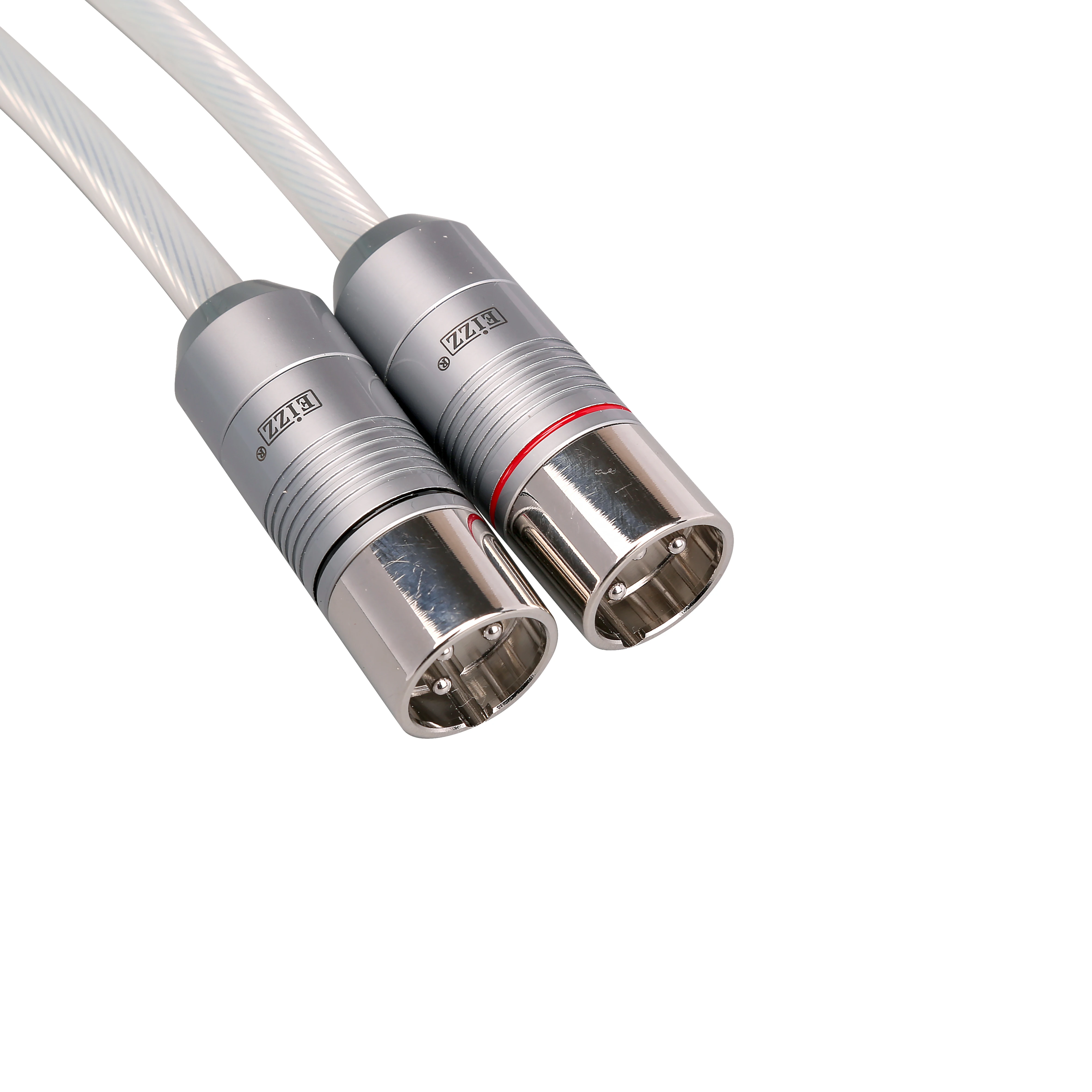 AVplay AV-0809 HiFi Audiophile Hi-end Quality High Level Class XLR Cable Analog Signal Line 99.99% 4N Sterling Pure Silver