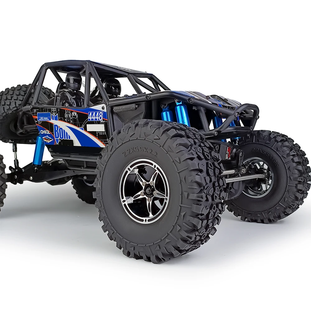 YEAHRUN 2.2 pollici Beadlock pneumatici ruota in gomma 140mm OD per Axial SCX10 Wraith TRX-4 1/10 RC Crawler modello di auto parti di aggiornamento