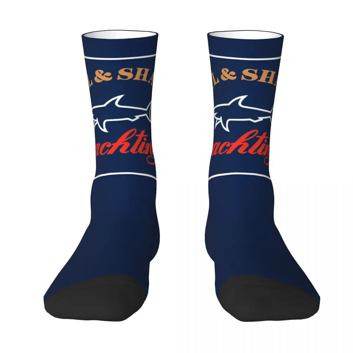 Pauls And Sharks Stockings logo Graphic Funny Socks Autumn Anti Skid Socks Adults Men Outdoor Quality Socks