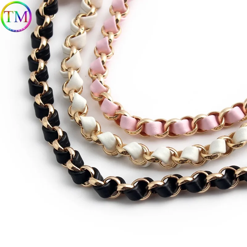 New 26cm Phone Lanyard Leather Pearl Metal Key Chain Mobile Phone Charm Bracelet Chain Camellia Cell Phone Strap Rope Pendant