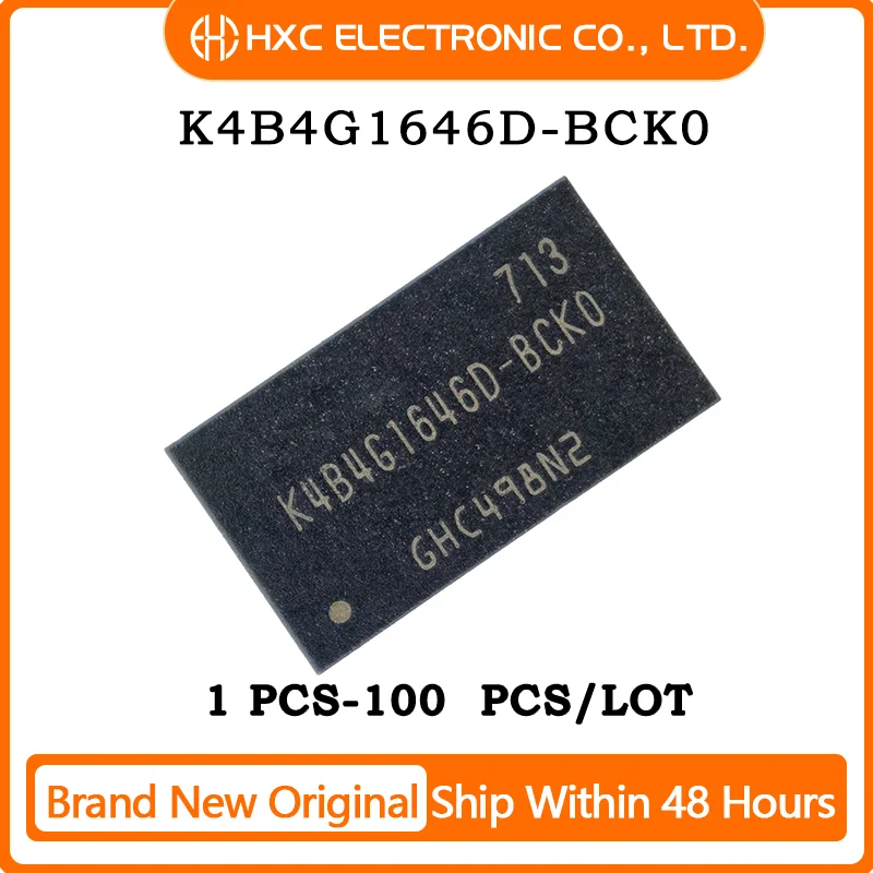 5PCS/10PCS/50PCS/100PCS K4B4G1646D-BCK0 BGA Brand New Original