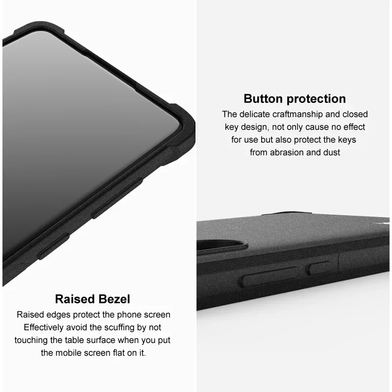 IMAK Flexible Matte Back Panel for Sony Xperia 10 V 1 VI 5G Cover 360 Protet Bumper Armor Sony 5 IV I 5iv 1VI 10V 5V Phone Funda