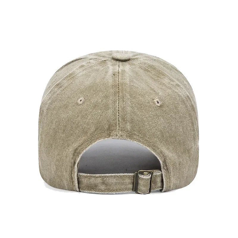 New Coated Cotton Washed Old Baseball Cap For Young Men and Women Cotton Brushed Sun Hat