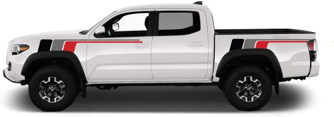 

For x4 Decal Sticker Vinyl Compatible with Toyota Tacoma