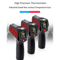 BSIDE Infrared IR Thermometer -50~580℃ 12:1 K-type NonContact Contactless Temperature Tester Pyrometer