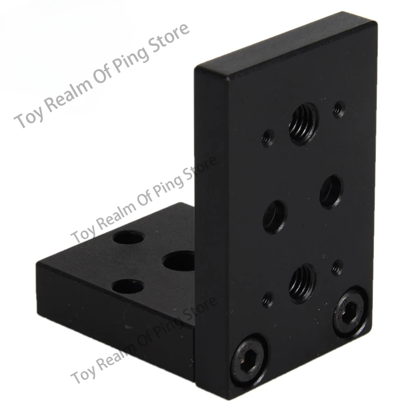 Right Angle mounting plate optical fixed block Vertical transfer plate displacement table L-shaped optical support