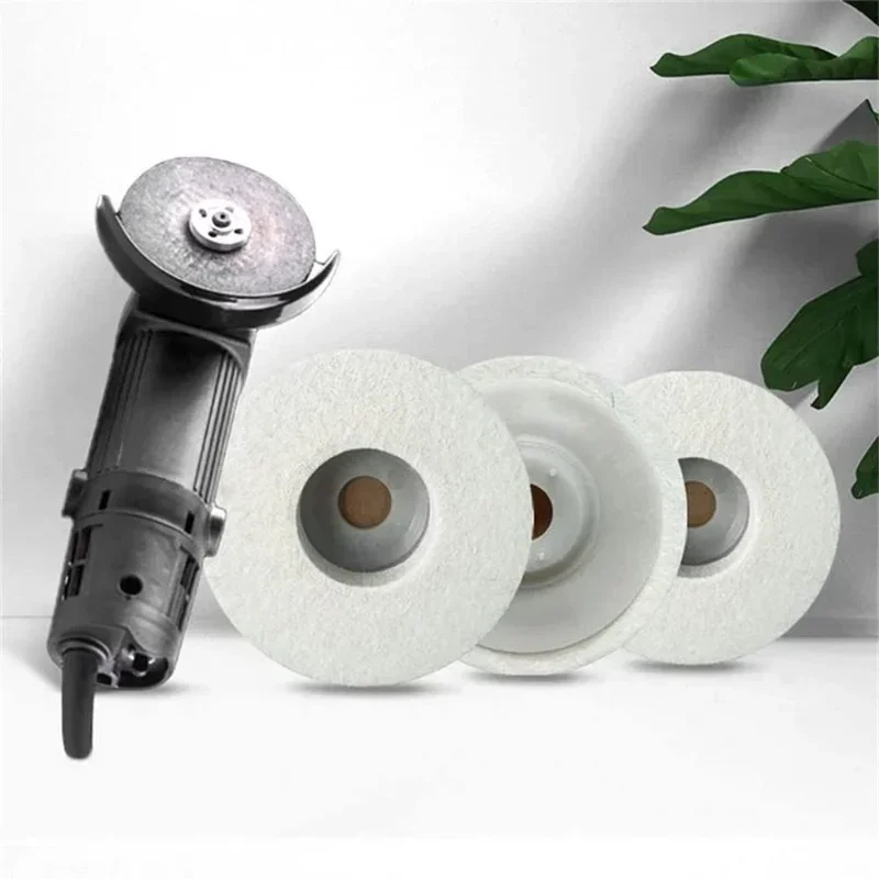 

Wool Polishing Wheel Disc, Wool Felt Polishing Wheel Disc Buffing Wheel Pad, Premium Felt Polishing Pads for Metal, Marble Stone