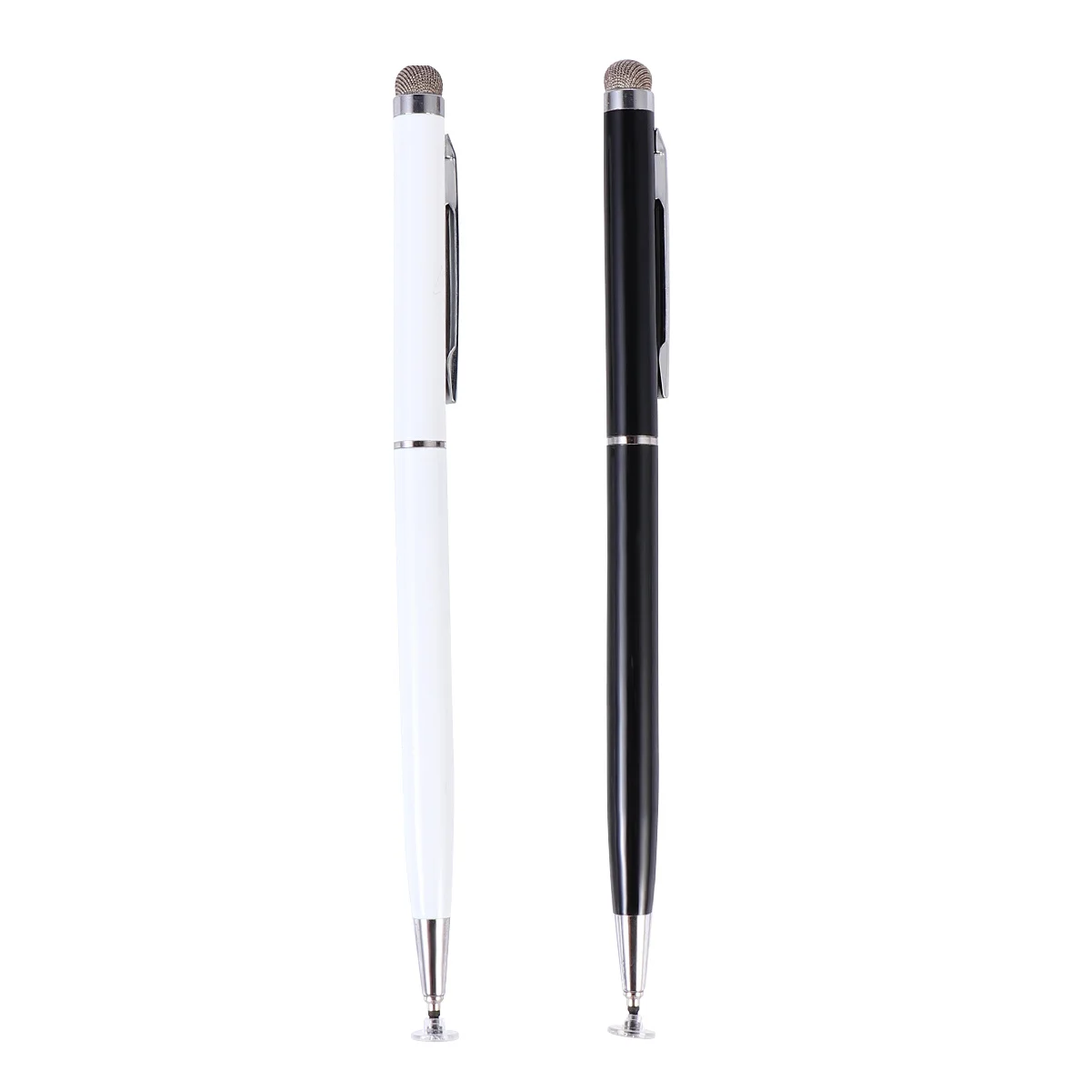 

2Pcs Multifunctional Screen Stylus Pen Ultra-Fine Head Natural Writing Feeling for Touch Screen Devices Stylus Pen