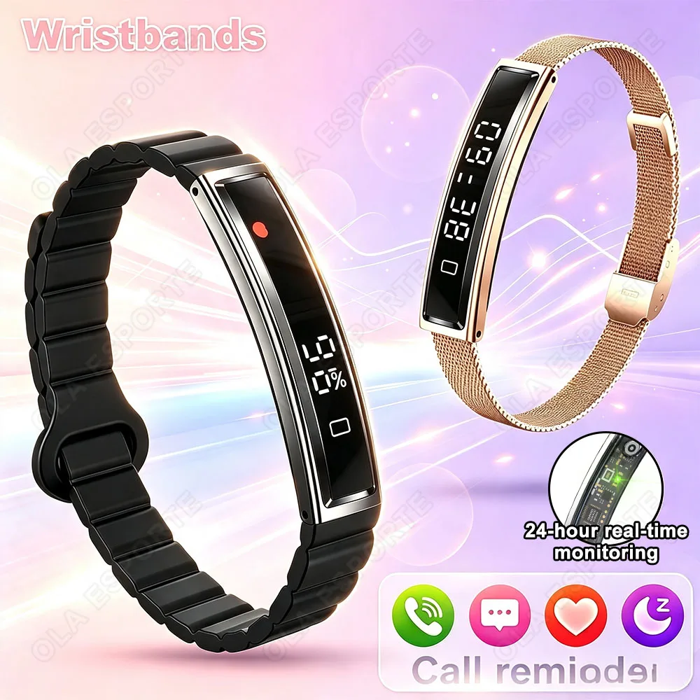 Gesundheits-Smart-Armband für Männer und Frauen, Fitness-Sportband, Herzfrequenz- und Blutsauerstoffmonitor, wasserdichte Smartwatch für Android und iOS F107