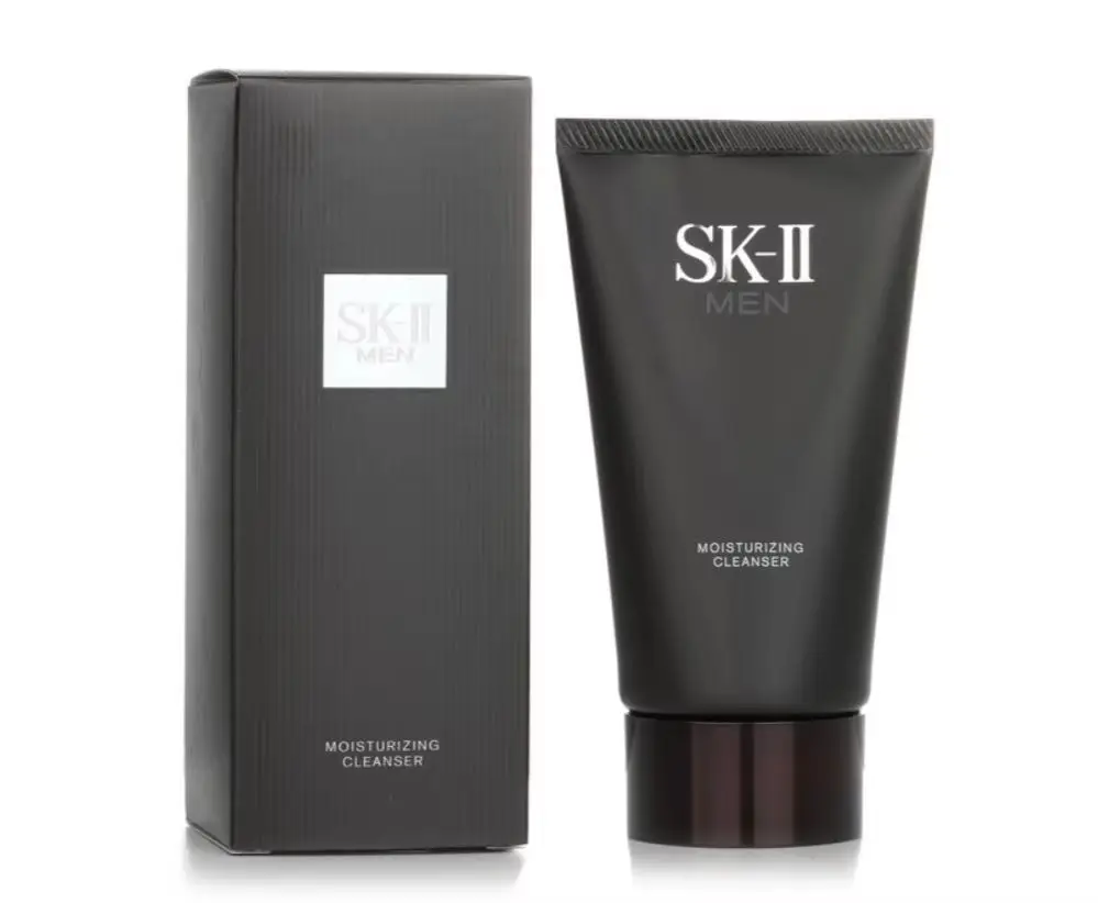 SK-II Facial Moisturizing Cleanser 120g, Original Men's Skincare from Japan, Beauty Health Skincare Facial Cleaning