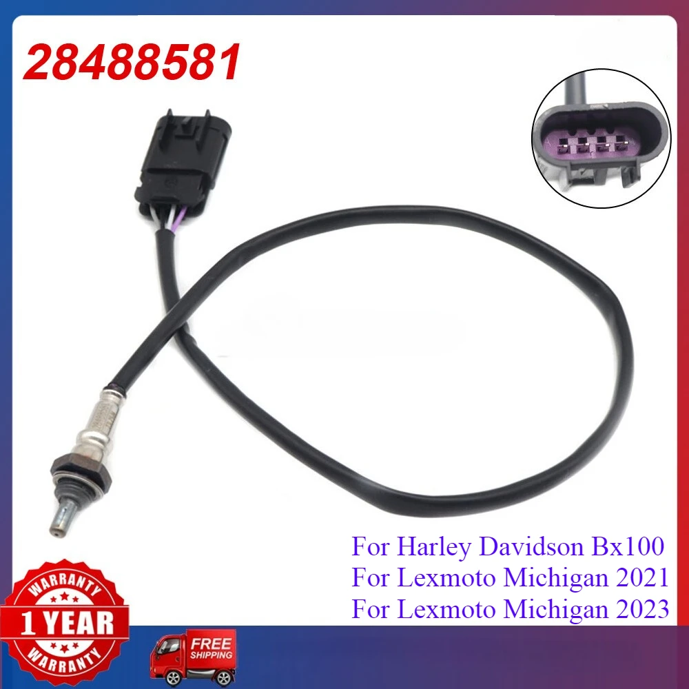 28488581 New Car Air Fuel Ratio Lambda O2 Oxygen Sensor For Harley Davidson Bx100 Lexmoto Michigan 2001-2003 28488580 25322728