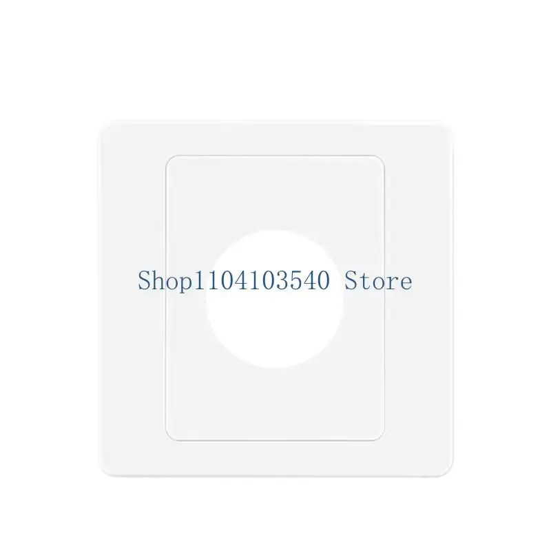 02DC Kabelmanagement-Abdeckplatte Stilvolle Gummidraht-Abdeckplatte für 86-Typ-Buchse