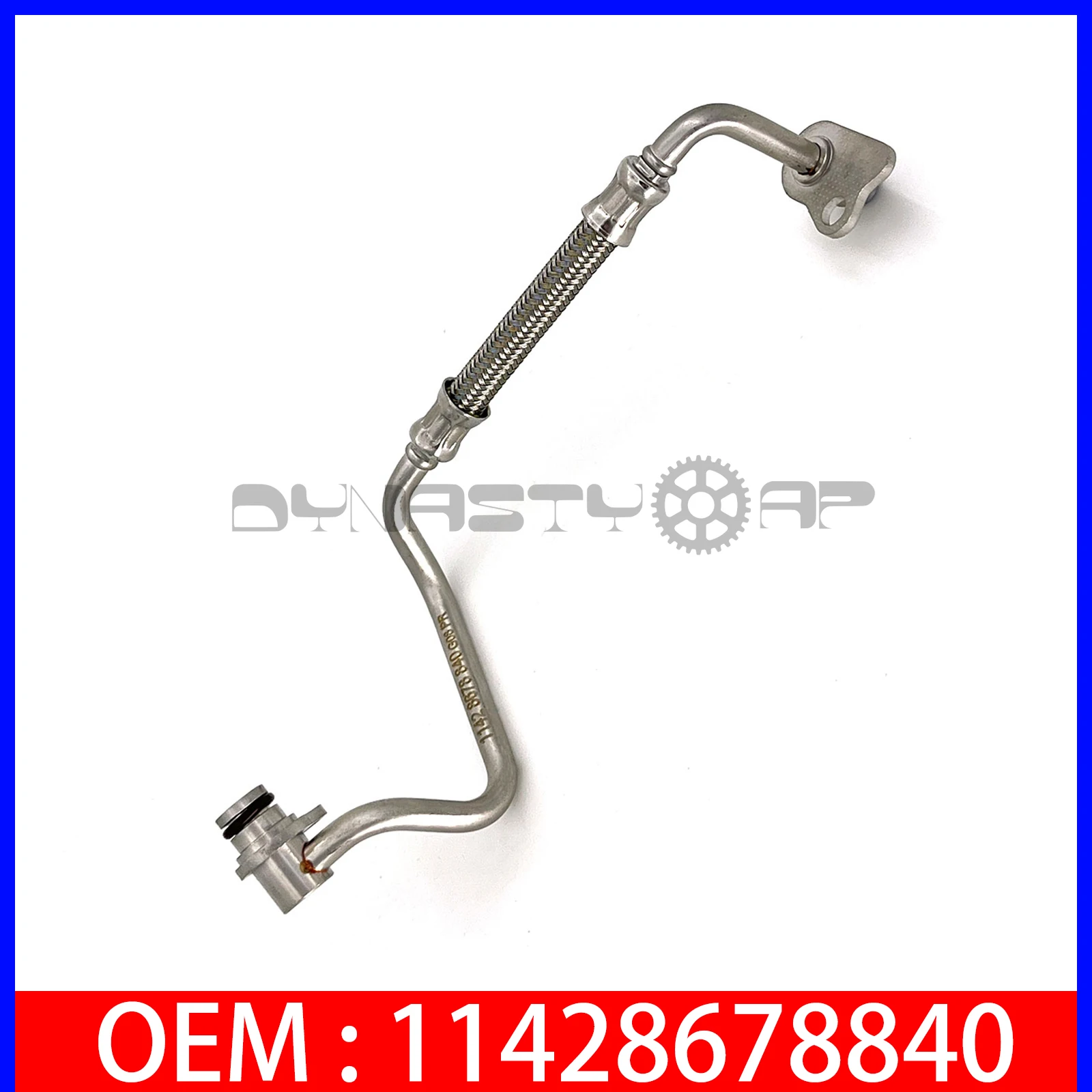 

Turbocharger Oil Pipe Inlet With Check Valve Feed for BMW 4 3 5 E84 F10 F22 F30 11428678840