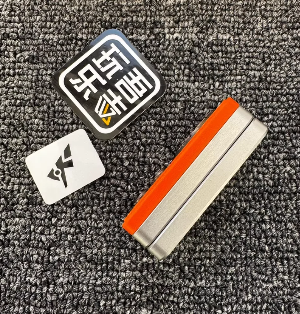 Usado EDC Wanwu jianfeng Gamer mix ss + cobre + g10 brinquedo de descompressão slider fidget