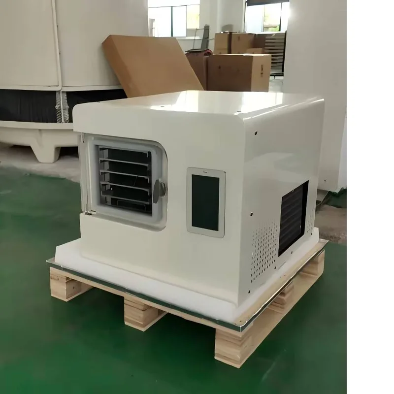 

Automatic Freeze Machine, 4-Tray Vacuum Dryer, Used For Freeze-Drying Food, High Safety Level, Energy-Saving