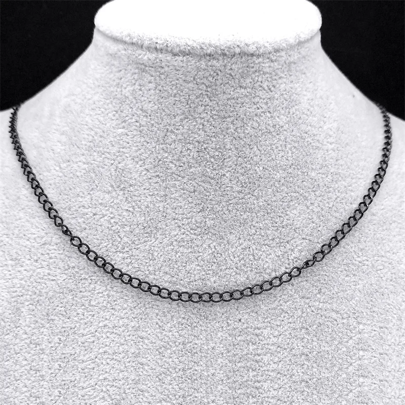 Edelstahl-Schwanzkette für Halskette, Armband, Verlängerung, Gold, Silber, Schwarz, DIY-Schmuck für Damen und Herren, Zubehör – Detail 7