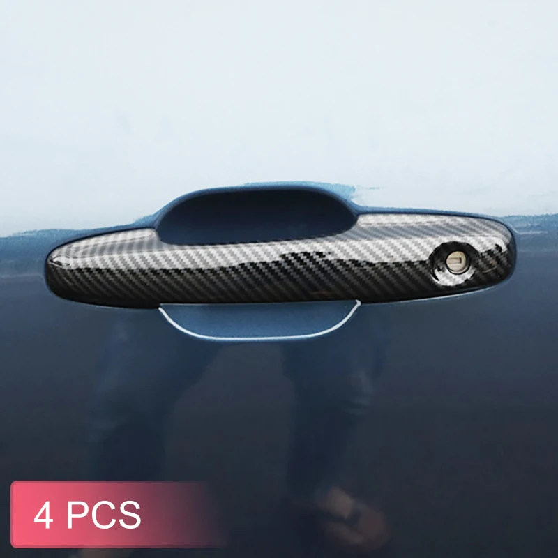 

Наклейка на внешнюю дверную ручку автомобиля из углеродного волокна для Ford Escape Kuga Focus 2020 2021 2022 2023 2024 2025