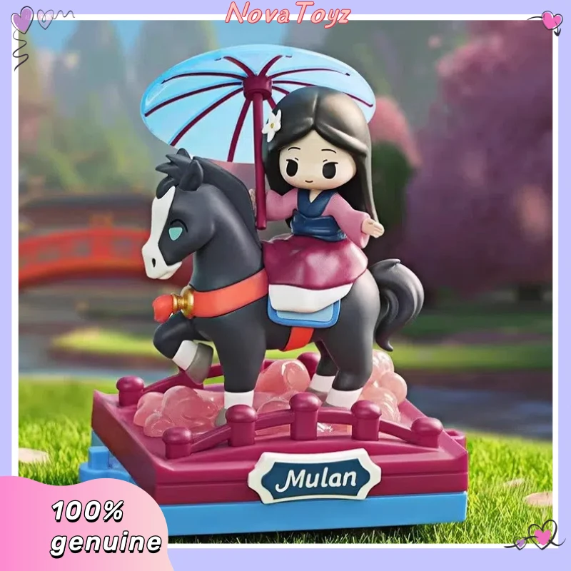 

New 52toys Disney Princess D-Baby Romantic Parade Series Blind Box Caja Ciega Mulan Collectibles Ideal Girls Birthday Gift