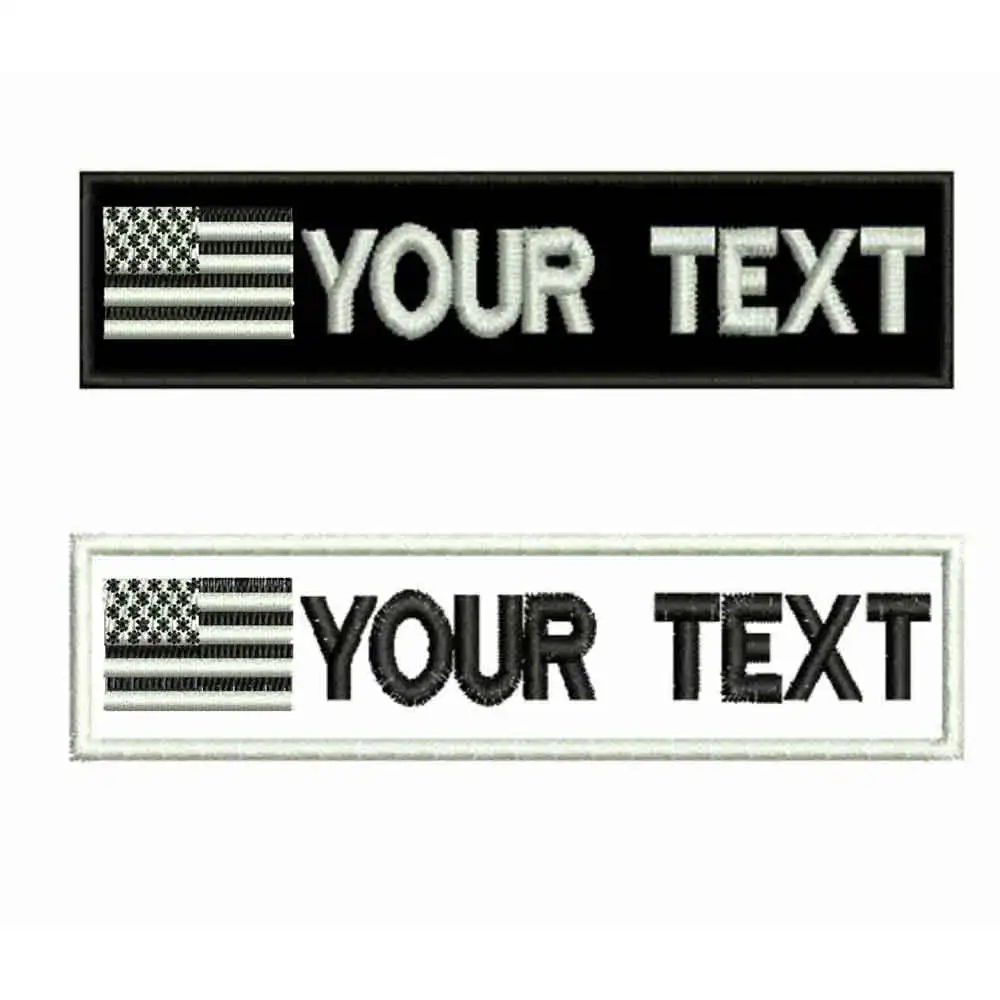 Custom Us Flag Name… - image