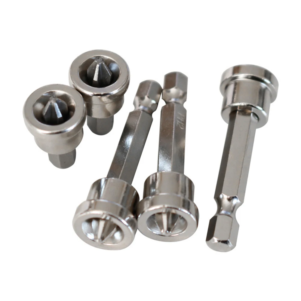 

1PCS Magnetic Positioning Screwdriver Bits Drywall Screw Depth Setter Chrome Vanadium Steel Hexagon Shank Screwdriver Tool Parts
