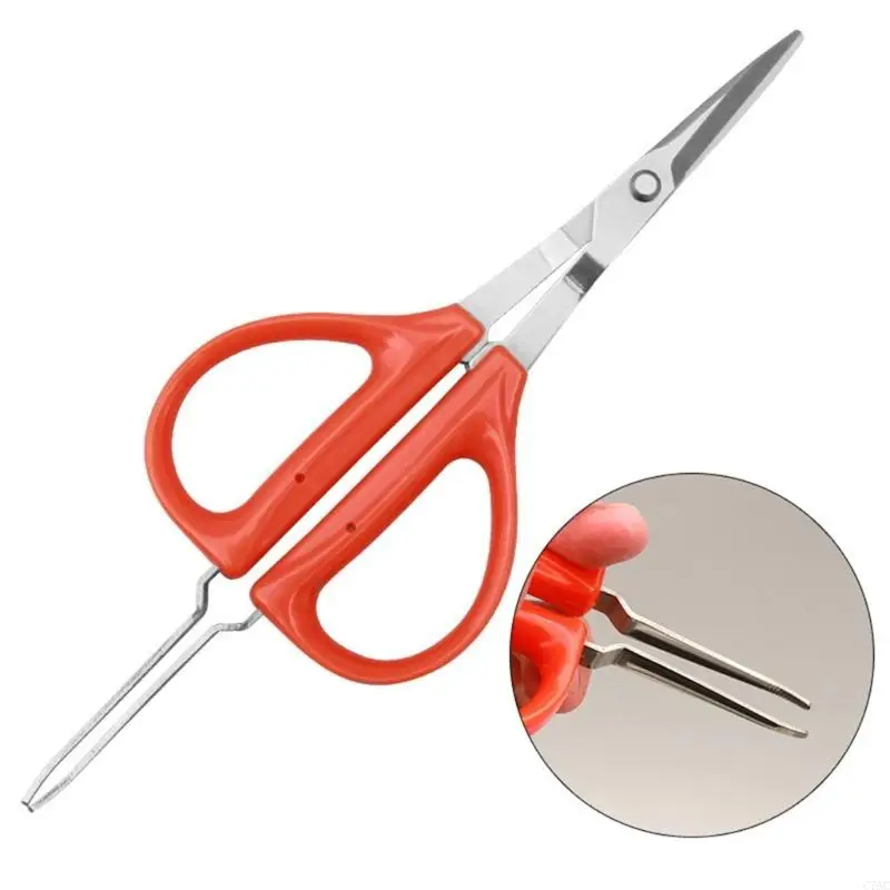 Tesoura poda ergonômica jardim c7ac, adequada para tarefas colheita flores frutas sem esforço, corte preciso,