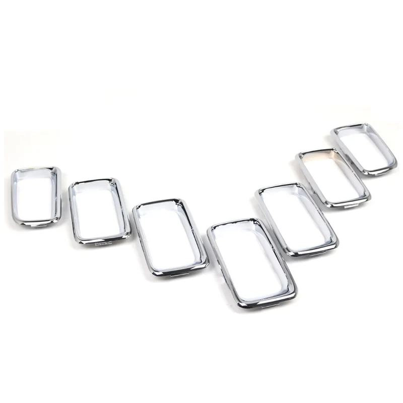 

68109865AA Автомобильная центральная решетка, накладка на рамку, накладка на решетку, вставка для Jeep Compass 2011-2016 CH1210111-A61E