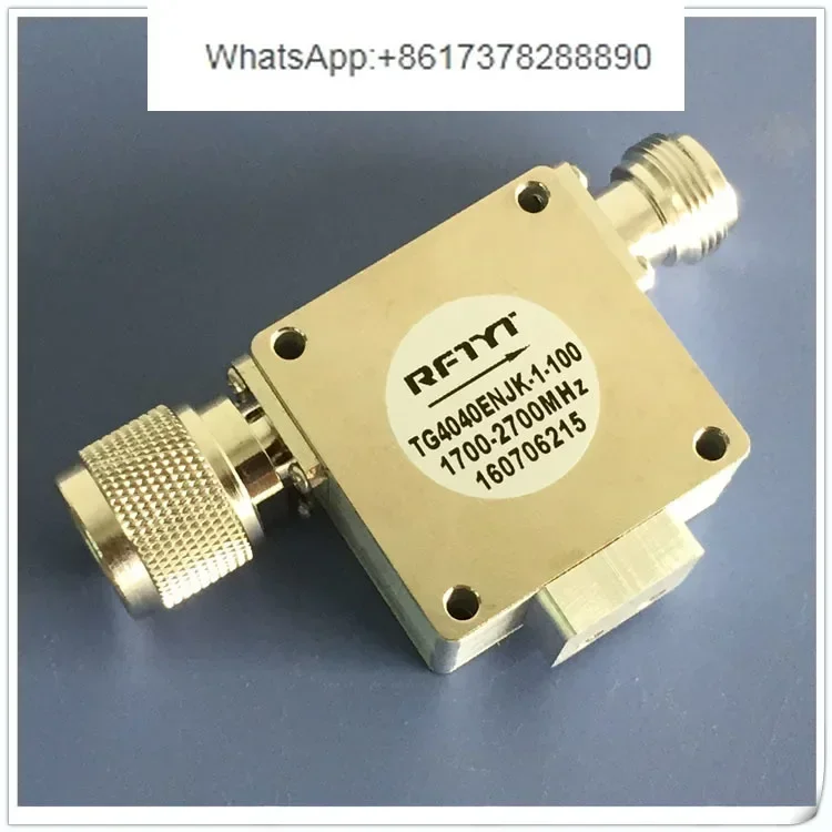 RF Coaxial Isolator with Multiple Frequency Bands Available at 300MHz-6GHz