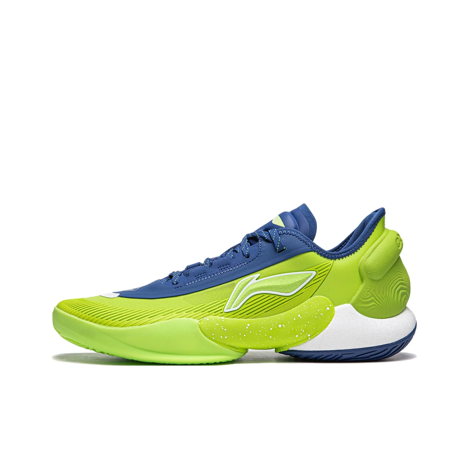 Li Ning Yushuai 18 V2 Cushioning Slip Resistant Abrasion Resistant Lightweight Rebound Low top Basketball Shoes Men's ABAU025-7