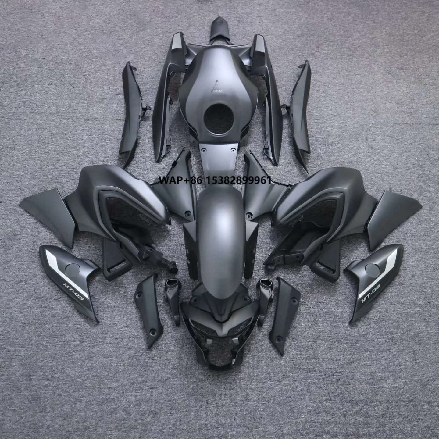 

ABS Plastic Fairing Bodywork Kit Panel Set Fit for MT03 2020 2021 2022 2023 2024 2025 Motorcycle Fairing Kit