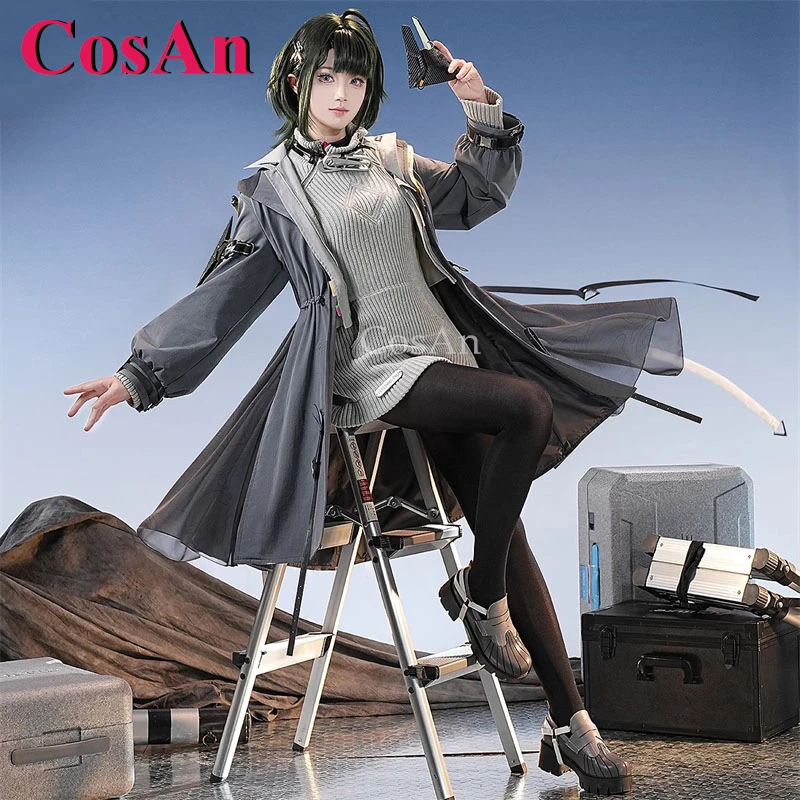 

CosAn Game Arknights: Endfield Manager B Cosplay Costumes Gorgeous Sweet Combat Uniform Halloween Party Role Play Clothing New