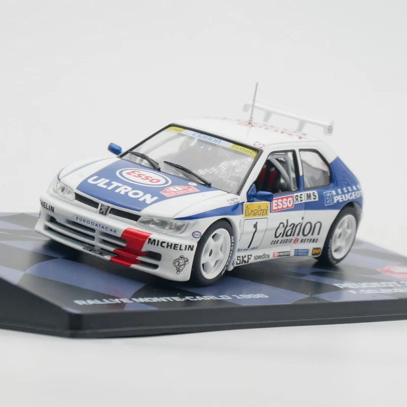 

IXO 1:43 Scale Diecast Alloy Peugeot 306 Maxi WRC Racing Toys Cars Model Classics Nostalgia Adult Gifts Souvenir Static Display