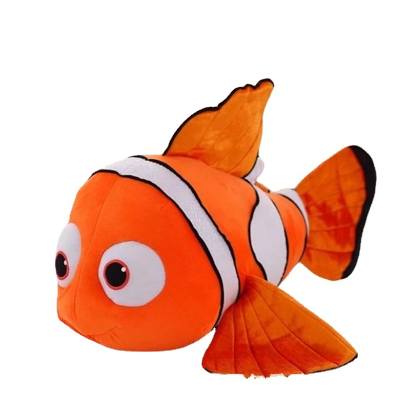 Disney Finding Nemo juguetes de peluche, Caroon, película Kawaii, Marlin, Nemo, muñeco de peluche suave, muñeca de pez Dory, almohada, regalo de Navidad