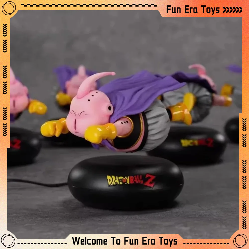 In Stock Anime Dragon Ball Figure Buu Magnetic Levitation Figure Majin Buu Pvc Model Doll Collection Desk Decoration Custom Gift