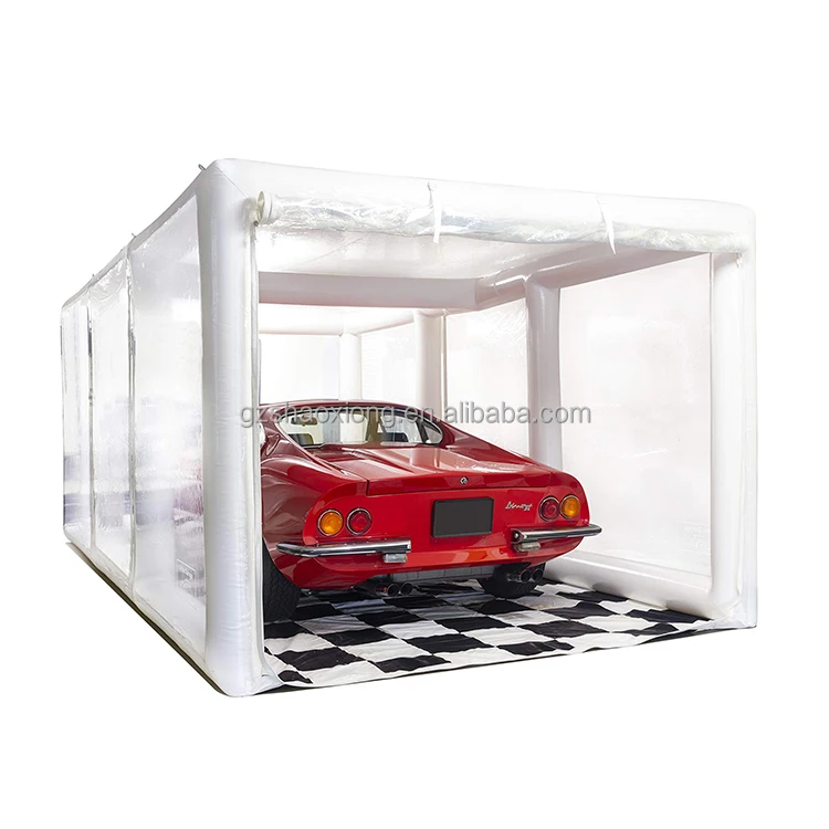 

Transparent Car Cover Inflatable Car Garage Tent Water Proof Car Cover Tent