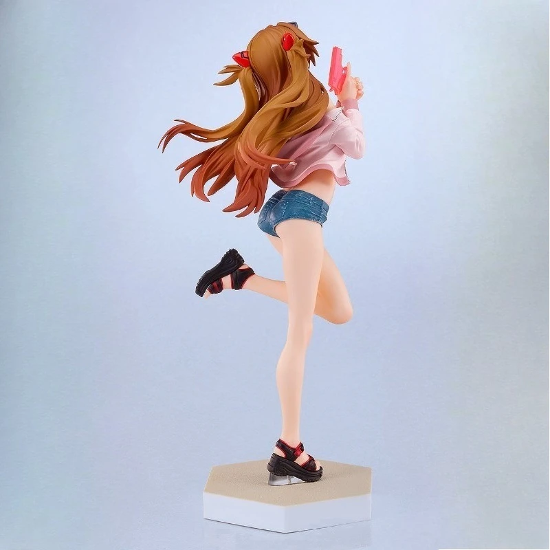 GSC Originele POP UP PARADE Serie 《Neon Genesis Evangelion: Asuka (Beach Queen)》Anime Action Assembly Model Speelgoed Collectible Model