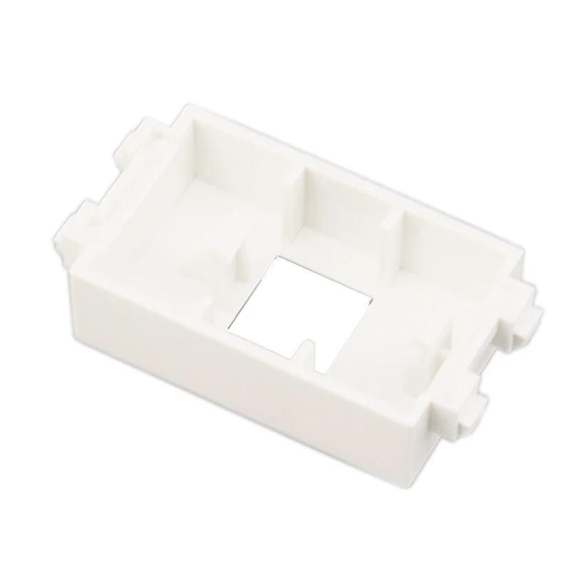 Blank Spacer Slot Socket With Keystone Hole Frame Insert For RJ45 Network RJ11 Phone Plug Component