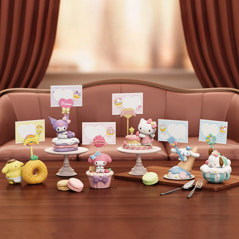 MONISO-Cute Desktop Ornaments, Sanrio, HelloKitty, Cinnamoroll, Pom Pom Purin, Pom-Pom, Ornaments, Gifts, Desktop Ornaments