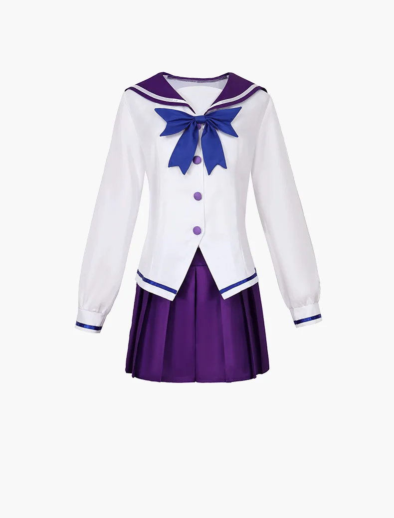 อะนิเมะใหม่ Undying Love Sanka Rea Sankarea คอสเพลย์เครื่องแต่งกาย JK กระโปรงสีม่วงผู้หญิงสาว Campus ชุดกะลาสี